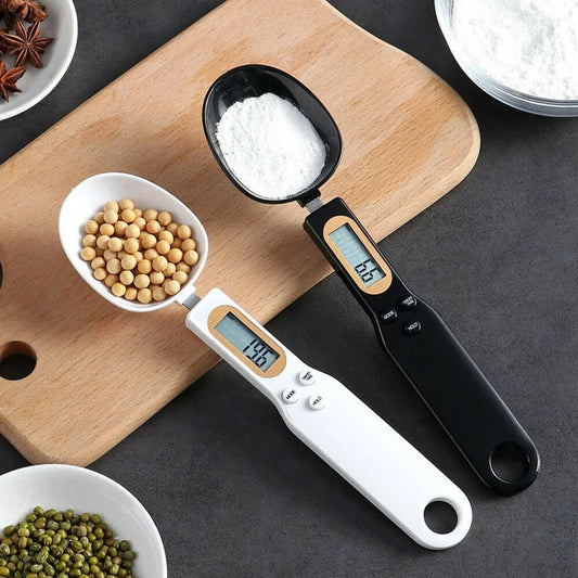 Spoon scale, measuring spoon scale, food scale, mini electronic scale, ingredient scale, cat food