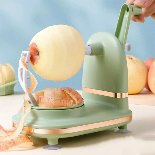 Nesti Homes™ EasyPeel Pro — Rotating Hand-Crank Fruit & Veggie Peeler